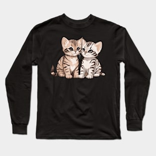 Baby Bengal Cat Long Sleeve T-Shirt